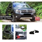 Dacia Duster 2012-2017 Makyajlı Kasa Batman Yarasa Ayna Kapağı Piano Black Abs Plastik