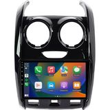 Dacia Duster 2014-2017 Android Multimedya 2gb RAM/32GB Carplay 9inc IPS Ekran Park Kamerası Hediye - Siyah