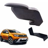 Dacia Duster 2021 Delmesiz Çelik Ayaklı Siyah Kolçak Kol Dayama