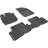 Dacia Duster 4x2 2010-2013 Uyumlu Sahler Araca Özel 4.5D Havuzlu Oto Paspas - Duster - Siyah