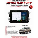 Dacia Duster Orijinal Media Nav Evo 2 Multimedya Navigasyon Carplay / Android Auto Özellikli