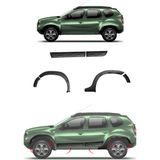 Dacia Duster Uyumlu 2010-2017 Damalı Dodik Seti 12 Parça - Plastik