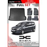 Dacia Logan Mcv (5 Koltuk) 2010 Model 4d Bagaj ve Pro Serisi Havuzlu Paspas Takımı - Siyah