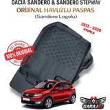 Dacia Sandero & Sandero Stepway Havuzlu Paspas Takımı 8201621046 - Siyah