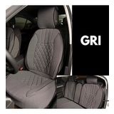 Dacia Sandero Stepway Lüx Oto Koltuk Minderi Ön Arka 5'li Set ELEGANCE Serisi GRİ