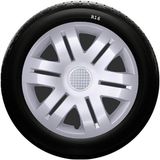 Dacia SKS-SJS 406 16 İnç 4 Adet Kırılmaz Jant Kapağı