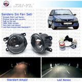 Dacia Solenza Beyaz Led Xenon Sis Farı Seti