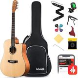 DAD-140C Dreadnought Akustik Gitar Paketi (Natural)