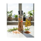Dad Chefs Fümelenmiş Biberiyeli Tuz 370gr | Çankırı Kaya Tuzu | Tütsülenmiş Kaya Tuzu | Mangal Baharatı