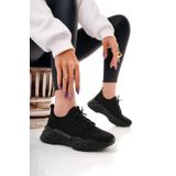 DAD WOLF Hafif Esnek Rahat Günlük Yürüyüş Kadın Spor Triko Bez Kaliteli Sneaker Ayakkabı