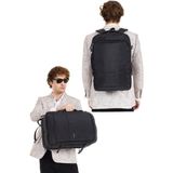 Dada Fonksiyonel Körüklü Erkek Sırt ve Seyahat Çantası 15,6 Inç 40 Litre USB Type-C Aparat Ortopedik - 18x29x45 - Siyah