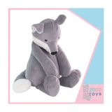 Dada Uyku Arkadaşı Tilki Gri 34 cm Peluş Oyuncak