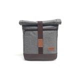 DaDACUQ Unisex Rulo Tip Uzatılabilir Ekstra Bölmeli Laptop Evrak Çantası, 13-14 İnç