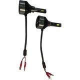 Dadata H1 LED Far Ampulleri 12000LM 120W 6000K Son Derece Parlak Çift Isı Borusu Tasarımlı LED Farlar 2'li Paket (Yurt Dışından)