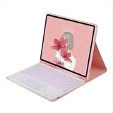 Dadata Samsung Tab A9 Kılıfı Kapak 11 Inç SM-X210 Samsung Tab A9 Için Bluetooth Klavye Pembesi ile Plus (Yurt Dışından) - Renkli