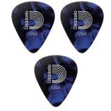 Daddario 1CAP4-BL 3 Adet Gitar Pena 0.70 mm Mavi Medium