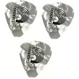 Daddario 1CAP4-WH 3 Adet Gitar Pena 0.70 mm Beyaz Medium