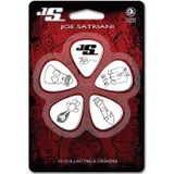 Daddario 1CWH4-10JS Joe Satriani Gitar Penası Guitar Picks 1CWH4-10JS Beyaz Medium 0.70mm. 10 Adet