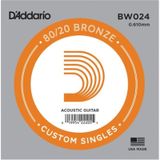Daddario Bw024 80/20 Bronze .024 - Akustik Gitar Tek Tel