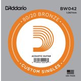 Daddario Bw042 80/20 Bronze .042 - Akustik Gitar Tek Tel