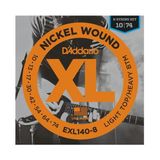 Daddario D'Addario EXL140-8 XL Nickel Wound 8 Telli Elektro Gitar Tel Seti - 10-74 (Profesyonel) | 8 Telli Gitarlar İçin Optimize