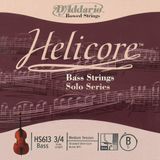 Daddario D'Addario HS613 Helicore Tek Kontrabas Mi (E) Teli (3/4 - Solo) | Solo Performanslar İçin Optimize Edilmiş Tansiyon Net