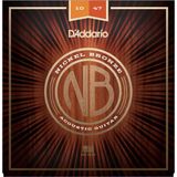 Daddario Daddarıo Nb1047 Akustik Gitar Tel Seti, Nıckel Bronze, X-Lıte