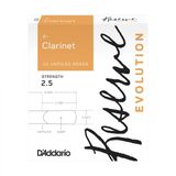 D'addario Dce1025 Reserve Evolution Bb Klarnet Kamışı No: 2.5 (Orta Seviye) - 10'Lu Paket | Rahat Çalım, Yumuşak Ton Ve Profesyonel Kontrol