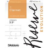 D'Addario DCE10355 Reserve Evolution Bb Klarnet Kamışı No: 3.5+ (Profesyonel) - 10'lu Paket | Kalın Uçlu Profesyonel Kam