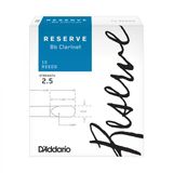 D'addario DCR1025 Reserve Bb Klarnet Kamışı No: 2.5 (Orta Seviye/eğitim) - 10'lu Paket | Geleneksel Kesim, Dengeli Tepki ve Kararlı Yapı