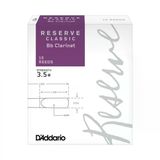 D'addario Dct10355 Reserve Classic Bb Klarnet Kamışı No: 3.5+ (Profesyonel) - 10'Lu Paket | Kalın Uçlu Klasik Kesim Ve Profesyonel Direnç