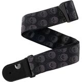 D'Addario dokuma gitar askısı - gitar aksesuarı - kayış elektro gitar, kayış akustik gitar, elektro gitar ve kayış bas gitar - siyah iki katlı