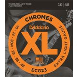 Daddario ECG23 Chromes Flat Wound Extra Light Takım Tel Elektro Gitar Teli 010-048