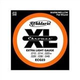 D'addario ECG23 Xlite Krom Jazz 10 Elektro Tel Set