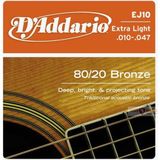 D'addario EJ10 Akustik Gitar Tel Seti