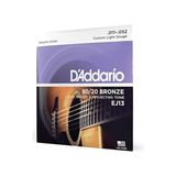 Daddario EJ13 Akustik Gitar Tel Seti, 80/20 Bronz Custom Light G | Western Gitar Için Parlak 80/20 Bronz Teller, Net Tonlu, Güçlü Projeksiyon, Dengeli Tepki ve Güvenilirlik. - 3 Renk Sunburst