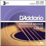 D'addario EJ263D Akustik Gitar Tel Seti