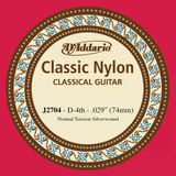 Daddario Ej2704 Klasik Gitar Tek Teli 4 No,Re Teli