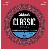 D'addario EJ27H Naylon Hard Tension Silver Klasik Tel Set