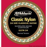 D'addario EJ27N 3-4 Boy Klasik Gitar Teli