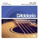 D'Addario EJ37 12 Telli Akustik Gitar Tel Seti