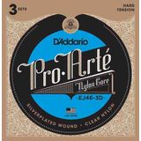 D'addario EJ46-3D Pro-Arte Silver 3'lü Paket Klasik Gitar Tel Seti
