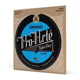 Daddario Ej46 Klasik Gitar Tel Seti, Pro-Arte, Silverplated Woun | Klasik Pro-Arte Naylon Teller, Sıcak Damgalama, Hassas Entegrasyon, Eşit His Ve Uzun Süreli Performans Sunar.