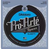 Daddarıo Ej46tt Daddarıo Ej46tt Pro-Arte Klasik Gitar Tel Seti, Dynacore, Tıtanıum, Hard Tensıon