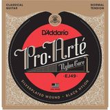 D'Addario EJ49 Siyah Nylon Normal Tension Takım Tel Klasik Gitar Teli