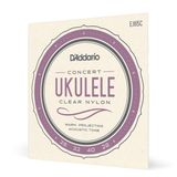 Daddario EJ65S Clear Nylon Sopran Ukulele Saitensatz