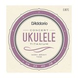 Daddario Ej87c Titanium Ukulele Concert Takım Tel
