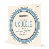 Daddario Ej87T Ukulele Tel Seti, Tenor, Titanium, Warm Bright | D'Addario Ukulele telleri sıcak ses, mükemmel tonlama, ses stabilitesi ve uzun süreli performans sunar.