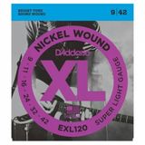 Daddarıo Elektro Gitar Tel Seti. Xl. 9-42. Nıckel Wound. Sup