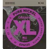 Daddarıo Epn120 Daddarıo Epn120 Elektro Gitar Tel Seti, Xl, Pure Nıckel, 9-41, Super Lıght
